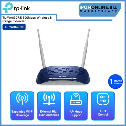 TP-LINK TL-WA830RE 300Mbps Wireless N Range Extender